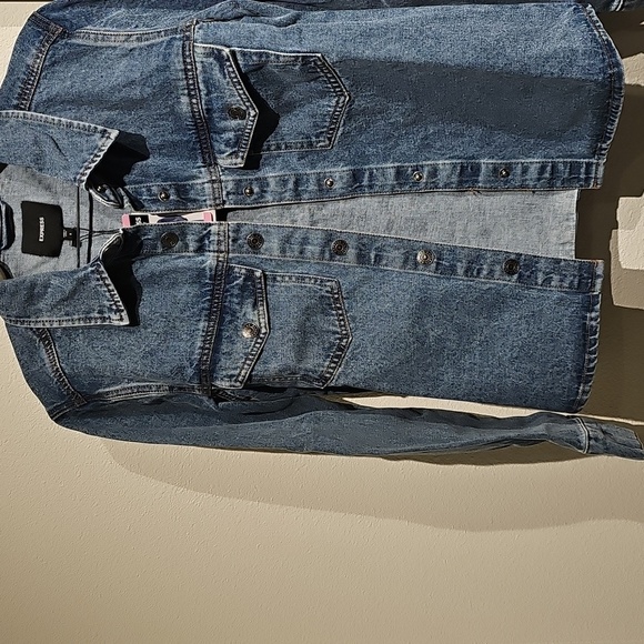 Express Jackets & Blazers - Express Blue Jean Jacket